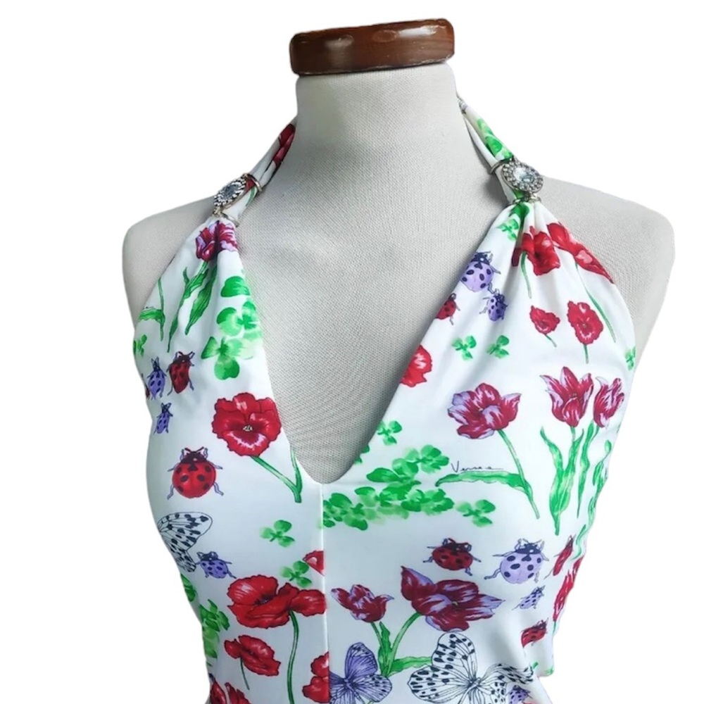 Nwt vintage Versace insect dress